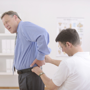 back pain in the lumbar area treatment